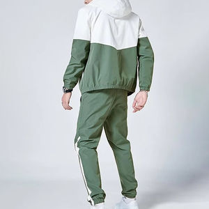 Traje Hecho en Fábrica para Hombre, Conjunto Casual Impermeable de Poliéster Ligero, Chaqueta Cortavientos de Alta Calidad - Product Image 3