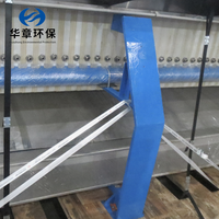Nouvelle presse à filtre à chambre automatique Huazhang 1500 mm avec système de lavage automatique et plaques filtrantes en polypropylène (PP)