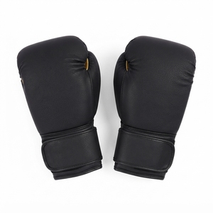 Gants de boxe professionnels en microfibre, gants d'entraînement MMA réglables, avec fermeture Velcro pour le poignet, pour Muay Thai, Sanda, combat - Product Image 3