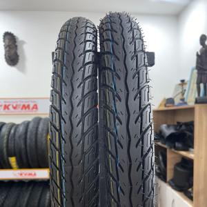 ยางรถจักรยานยนต์ KUMATIRE K104 สำหรับการขับขี่ในเมือง ทนทานสูง ยึดเกาะถนนได้ดี เหมาะสำหรับการเดินทางประจำวันและการขับขี่ทางไกล - Product Image 1