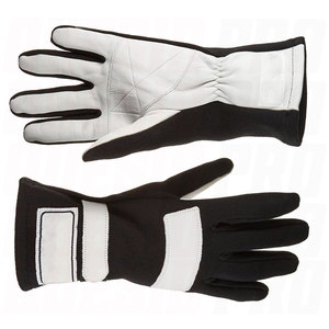 Guantes de Carreras de Karting Personalizados de Cuero Texturizado, Resistentes al Fuego, de Dedo Completo, con Puño Recto, para Deportes de Motor - Product Image 4