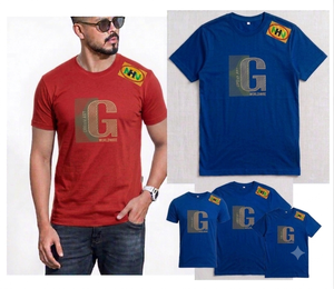 Lot de vêtements en stock, excédents de production, t-shirts en coton de marque pour hommes, Bangladesh, haute qualité, couleurs mélangées - Product Image 1