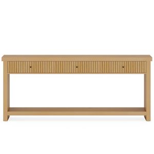 Consolle Lunga in Legno con 3 Cassetti per Divani - Product Image 5