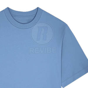 Camiseta de Verano Informal para Mujer, de Alta Calidad, Holgada, Transpirable, de Manga Corta, con Impresión de Logotipo Personalizado, 100% Algodón - Product Image 6