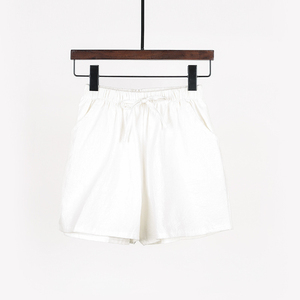 Nouveaux shorts sportifs en coton pour femme, taille haute, style décontracté streetwear, grandes tailles, collection été - Product Image 1