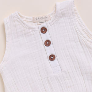 Premium Quality Organic <b>Muslin</b> Bubble Romper Pack of 2 Milk Pink Check <b>Baby</b> Outfit - Product Image 4