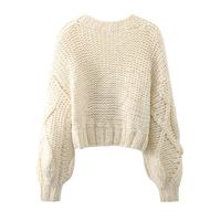 Cardigans d'hiver pour femmes, pulls en maille torsadée, vêtements d'extérieur, coupe ample, tenue décontractée, couleurs et logo personnalisables, service OEM