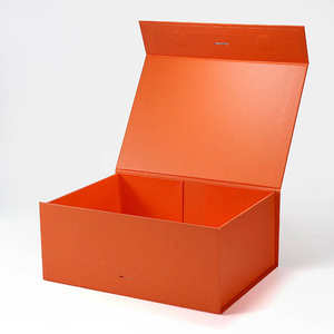 Boîte cadeau magnétique de luxe en gros avec ruban or rose, emballage de panier en carton rigide de qualité supérieure - Product Image 4