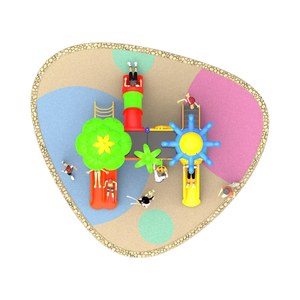 ESTACIÓN DE JUEGOS MULTIJUEGOS LITTLE FINGERS - Capacidad para 150 Personas, Estructura de Juego para Exteriores de Acero, Plástico y Metal para 5 Personas - Product Image 2