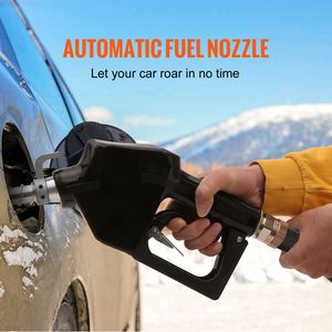 Ugello Automatico per Carburante con Ingresso Filettato NPT da 3/4'', Beccuccio da 13/16'', Portata Massima 11 GPM, Spegnimento Automatico, in Alluminio e PVC, per Pompe di Benzina - Product Image 2
