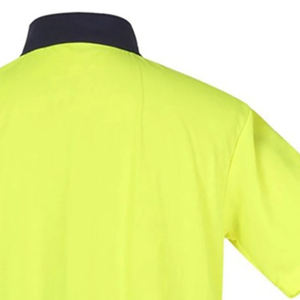 Camiseta Polo de Seguridad Reflectante de Alta Visibilidad Multicolor, Impermeable, ANSI Clase 2, con Luz LED, Personalizable, Ligera para Hombre - Product Image 4