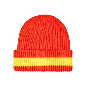 Venta directa de fábrica, MOQ bajo, gorros de lana a precio económico, gorros de lana jacquard de marca privada para venta en línea - Product Image 1