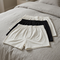 Shorts cargo pour homme en toile 100% coton, taille mi-haute élastique