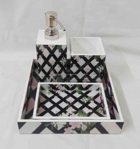 2025 Venta caliente juego de baño de mármol de lujo para el hogar Hotel restaurantes uso último juego de baño moderno fiesta de boda usado - Product Image 4