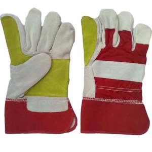 Guantes de Trabajo Industriales de Piel de Vacuno Canadiense de Primera Calidad, Resistentes, con Doble Palma, Duraderos y Anti-Corte - Product Image 3