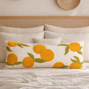 Chill Here Tufted Lumbar 12x20 Custom Size Cushion <b>Cover</b> Sustainable Soft Cotton Lavish Look Decor Tufted Cushion <b>Cover</b> - Product Image 3