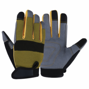 ถุงมือช่าง JNM SAFETY Amara รุ่นยอดนิยม หนังสังเคราะห์เสริมแรง 11 ออนซ์ ป้องกันแรงกระแทกสูง พร้อมปลอกข้อมือยาง PU - Product Image 5