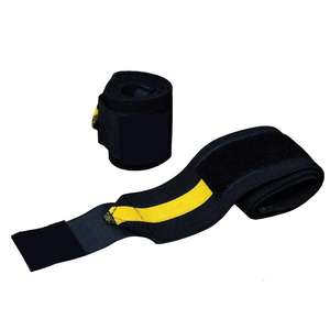 Les bandes de maintien pour poignets lors de la musculation aident à réduire la fatigue du poignet grâce à une pression ferme pendant les séances d'entraînement intenses. - Product Image 2