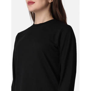 เสื้อยืดผ้าฝ้ายผสมพรีเมี่ยมสำหรับผู้หญิงพร้อมโลโก้ที่กำหนดเองได้ลำลอง - Product Image 6