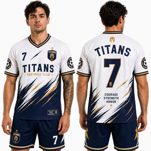 Uniforme de Fútbol Personalizado Sublimado, Equipación Deportiva Transpirable de Poliéster con Impresión de Logotipo, Proveedor OEM, Diseño 2026 - Product Image 1