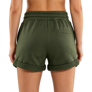 Supplier Women's Custom Designed 100% Cotton Sweat Shorts Quick Dry <b>Jogger</b> Workout Athletic Shorts - Product Image 6