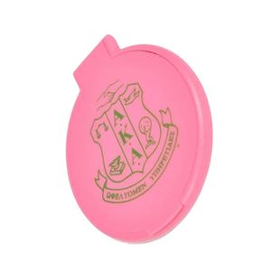 AKA Compact <b>Mirror</b> Pink Women's Portable Pocket <b>Makeup</b> <b>Mirror</b> Double Sided Folding Cosmetic <b>Mirror</b> Travel Beauty Accessory - Product Image 3