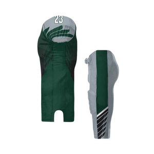 Maillot de football américain personnalisé sublimé, rouge, col en V, manches courtes, anti-transpiration, ajusté, uniforme pour hommes adultes, toutes saisons - Product Image 5