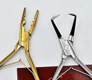 Outils de coiffure pour soins personnels, extensions de cheveux, pinces multifonctionnelles pour extensions de cheveux très demandées, avec revêtement de couleur personnalisé - Product Image 4