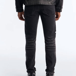 Wholesale Designer Blue Jeans <b>Men</b> Skinny <b>Stretch</b> Denim Pants Slim <b>Men</b> Acid Wash Jeans in Pakistan New Fashioned Style Streetwear - Product Image 2