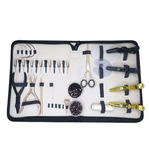 Estuche de Cuero de Lujo Personalizable Todo en Uno, Fabricación Pakistaní Premium, Kit de Extensiones de Cabello con Color Personalizado - Product Image 5