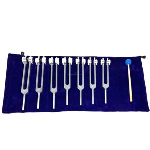 Ensemble de 7 diapasons chakra en aluminium pour instruments de chirurgie générale, certifiés CE, modèle Medivolve 600294, fournisseur en gros - Product Image 5