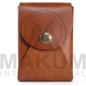 Porte-cartes personnalisé en cuir véritable, porte-cartes de poker, porte-paquet de cartes, porte-cartes de poker - Product Image 4