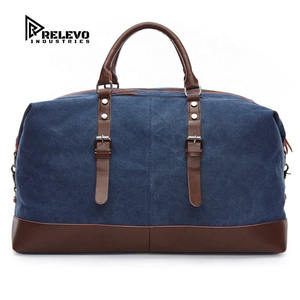 Sac de sport en nylon personnalisé uni avec compartiment à chaussures, sac de week-end pour homme, grande capacité 30-40L, fermeture éclair, disponible en stock - Product Image 5