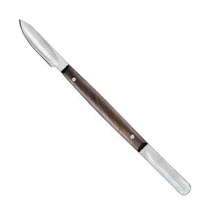 Cuchillo Grande Superior Fahenstock de 7 pulgadas, espátula para modelado de cera, cerámica, laboratorio, instrumentos dentales restauradores, cuchillas con mango de madera, manual - Product Image 1