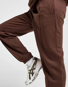 Conjunto Deportivo de 2 Piezas para Mujer, Talla Grande, Color Marrón, 100% Algodón, Sudadera con Capucha y Pantalones de Felpa para Invierno - Product Image 3