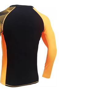 Camiseta de Protección Solar Ligera de Alta Calidad para Hombre con Logotipo Personalizado, Diseño Superior, Material de Poliéster, Largo y con Patrón Liso - Product Image 5