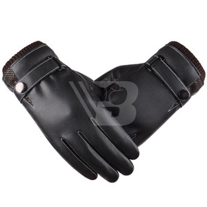 Wholesale Custom Premium Quality Breathable Men's Leather Driving <b>Gloves</b> for Winter Outdoor & Party Casual Use From Pakistan - Product Image 1