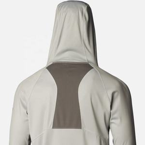 Sudadera con capucha de pesca de poliéster ligero con logotipo personalizado OEM para hombre y mujer, ropa de protección solar de secado rápido para deportes al aire libre, manga larga - Product Image 5