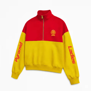เสื้อสเวตเตอร์คอเต่าแบบซิป ¼ ตัวสำหรับผู้หญิง แบรนด์ NSPDK รุ่น Quarter Zip Pullover สวมใส่สบายๆ - Product Image 5