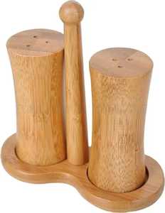 โถใส่เครื่องเทศไม้สนธรรมชาติทำมือพร้อมฝาปิด  ภาชนะใส่เกลือไม้รักษ์โลกขนาดเล็ก  กระปุกเก็บเครื่องปรุงสำหรับครัวเรือน - Product Image 6