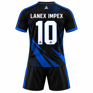 Ensemble de maillots de football de sublimation de haute qualité, maillot et short de football personnalisés, vêtements de sport à séchage rapide pour les équipes professionnelles - Product Image 3