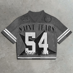 Maillot de football en mesh à prix abordable, haute performance, respirant, avec logo personnalisé sur le devant, uniforme pour équipe, vente en gros - Product Image 5