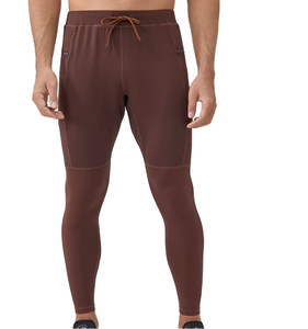 Compre Pantalones Deportivos Personalizados para Hombre, Transpirables, con Bolsillos con Cremallera, Ajustados, de Alta Elasticidad en Cuatro Direcciones, Casuales - Product Image 1