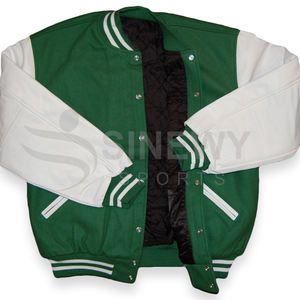 Chaqueta Varsity Personalizada para Hombre, para Escuela, Universidad, Béisbol, Transpirable, de Invierno, con Logos Bordados, Chaqueta Varsity para Hombre - Product Image 6