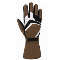 Gants de course automobile pour l'hiver, ignifuges en tissu Nomex, imperméables, antidérapants, à doigts entiers, fermeture auto-agrippante, inspirés du sport automobile