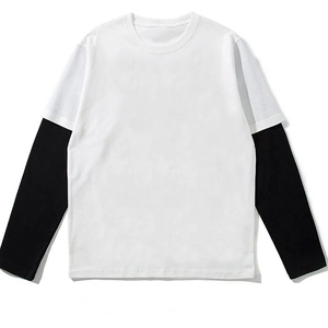 Camiseta de Manga Larga para Hombre, Doble Capa, Tejido de 320 g/m², Mezcla de Algodón, Transpirable, Secado Rápido, Logotipo Personalizado, Estilo Urbano - Product Image 2
