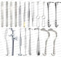 Ensemble d'instruments de thoracotomie pour la chirurgie thoracique, écarteur de côtes Burford Finochietto, rétracteur pulmonaire Allison, élévateur de côtes Doyen