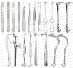 Juego de Instrumentos para Toracotomía, Separador de Costillas Burford Finochietto, Retractor Pulmonar Allison, Elevador de Costillas Doyen - Product Image 2