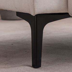 Sillón Individual Cómodo FCH para Dormitorio, Sala de Estar o Habitación de Invitados en Color Beige - Product Image 3