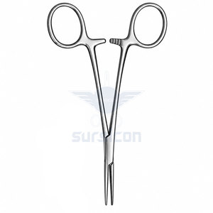 Micro-Mosquito Artery Forceps <b>12</b> cm / 4-3/4 Inch Curved Extra Delicate Stainless Steel Hemostatic Forceps Microsurgical - Product Image 6